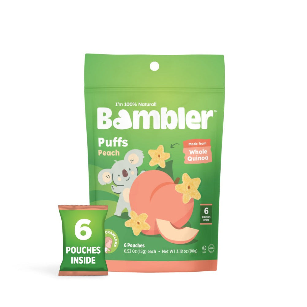 Peach & Quinoa Puffs 6pk